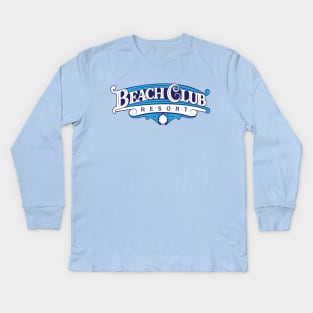 Beach Club Resort Kids Long Sleeve T-Shirt